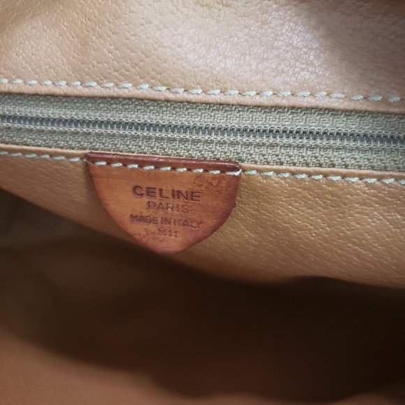 Preloved Celine Clutch bag macadam canvas - Picture 6 of 11